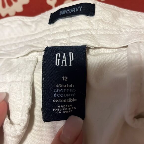 Buy 1 get 1 50% GAP Curvy khaki white pants EUC - Picture 4 of 4
